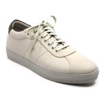 Greve sneaker beige leder 6275